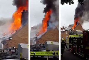 Taunton Roof Fire