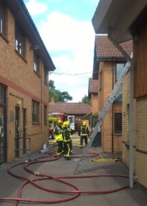 Twickenham Solar Panel Fire at School saved by PVStop